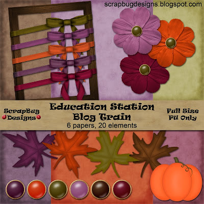 http://scrapbugdesigns.blogspot.com/2009/08/education-station-blog-train-has.html