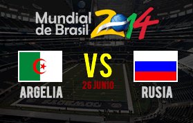 resultado final Argelia vs Rusia