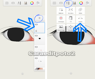 Tutorial membuat mata dan alis