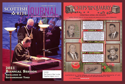 Scottish Rite Journal. Supreme Council, 33°, SJ. Chips from the Quarry. Art by Travis Simpkins