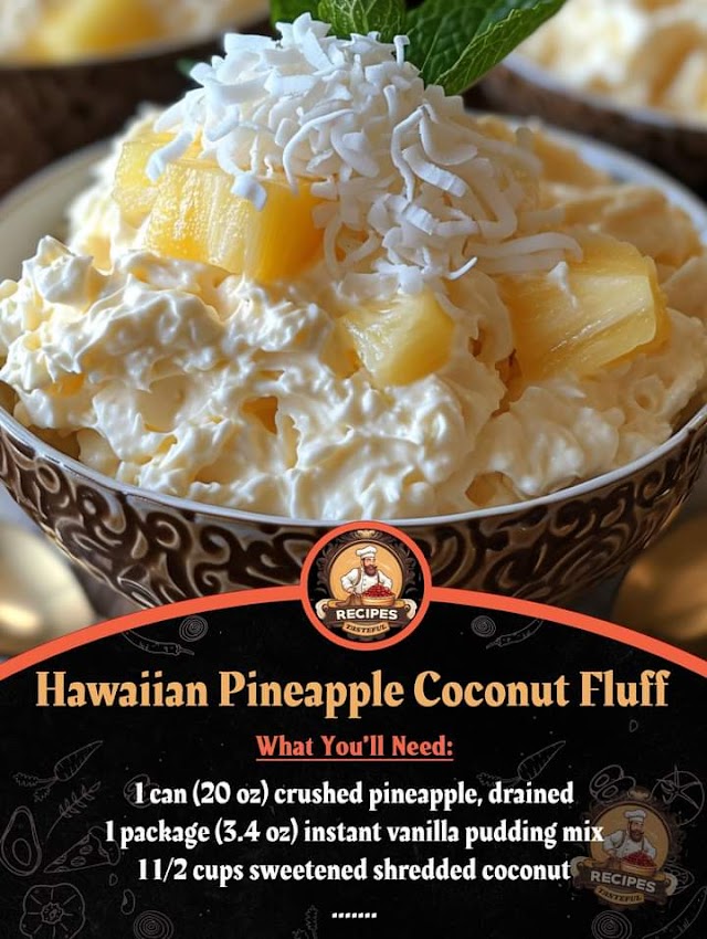 Hawaiian Pineapple Coconut Fluff 