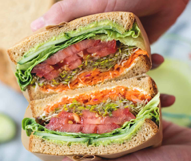 Green Goddess Veggie Sandwich