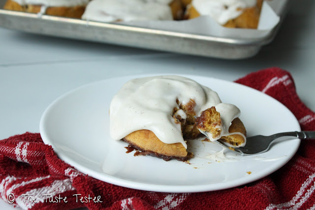 Pumpkin Spice Cinnamon Rolls