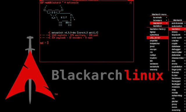 BlackArch Linux Updated With New Ethical Hacking Tools