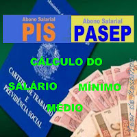 Cálculo do salário médio para recebimento do abono do PIS/PASEP