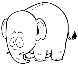 The Latest Of Big Baby Elephant Coloring Sheet Images