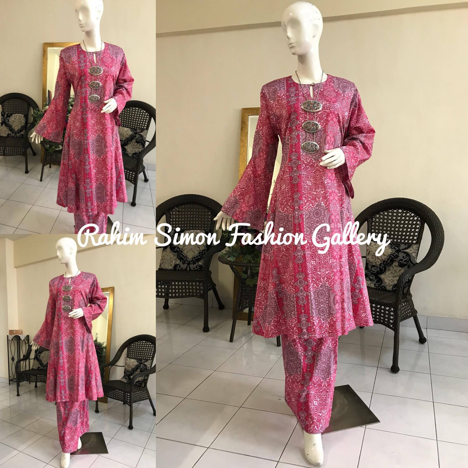 Pemborong Pakaian Baju  Kurung  Johor  Riau  Tradisional  Klasik