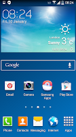 Samsung Galaxy S4 Android 4.4.2 look
