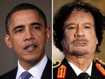 Obama said to Gaddafi leave the country 