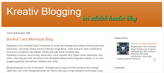 Cara Menghilangkan Tulisan Diberdayakan Oleh Blogger Pada Blogspot