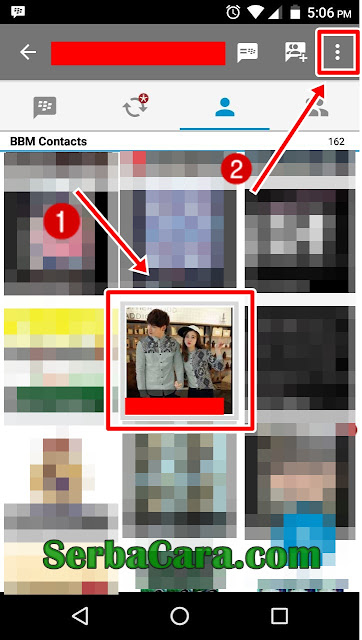 Cara Menghapus Kontak BBM Android Terbaru