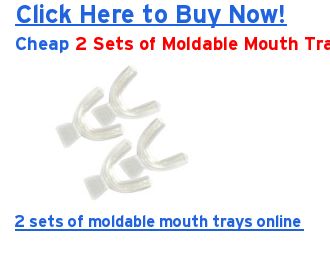 2 sets of moldable mouth trays online