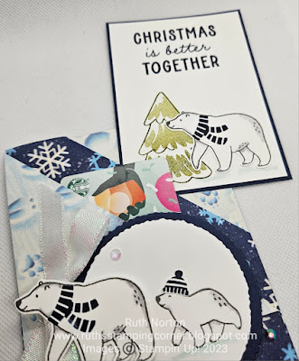 stampin up, beary Christmas, beary cute