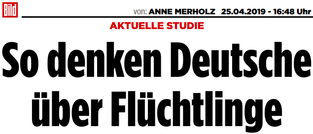 Aktuelle Studie: So denken Deutsche über Flüchtlinge