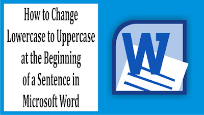 How to Set Automatic Capitalization at the Beginning of a Sentence in Microsoft Word