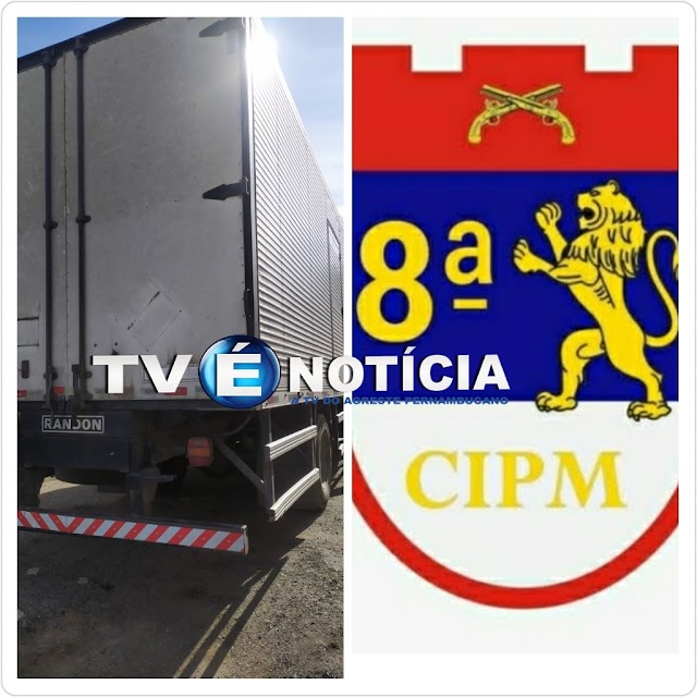 PM APREENDE CAMINHÃO AUTOMOTOR ADULTERADO NA CIDADE DE PESQUEIRA NO AGRESTE PERNAMBUCANO