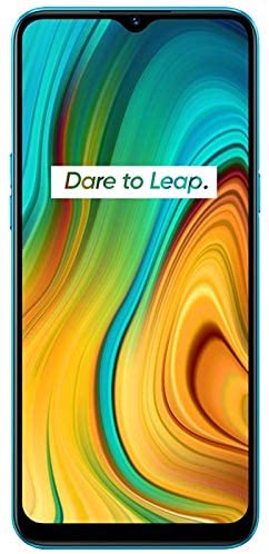 Realme C3 (64GB, 3GB) 6.5" HD+ Display, 5000mAh Battery, Helio G70, Dual SIM GSM Unlocked Global 4G LTE (T-Mobile, AT&T, Metro, Straight Talk) International Model RMX2020 (64GB SD Bundle, Frozen Blue)