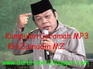 Kumpulan Ceramah MP3 KH Zainudin MZ  Terbaru Terupdate 2022