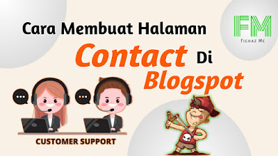 Cara Membuat Halaman Kontak Di Blogger