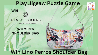 Jigsaw Puzzle Win Lino Perros Shoulder Bag