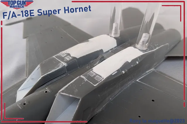Maquette du F/A-18E Super-Hornet de Top Gun : Maverick