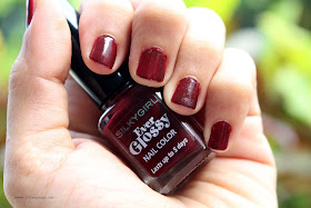 Hasil-silkygirl-ever-glossy-nail-color-royal-ruby