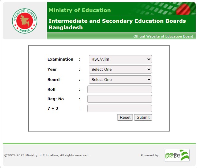 Alim Result 2023 Madrasha Board with full marksheet