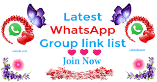 WhatsApp group link list image