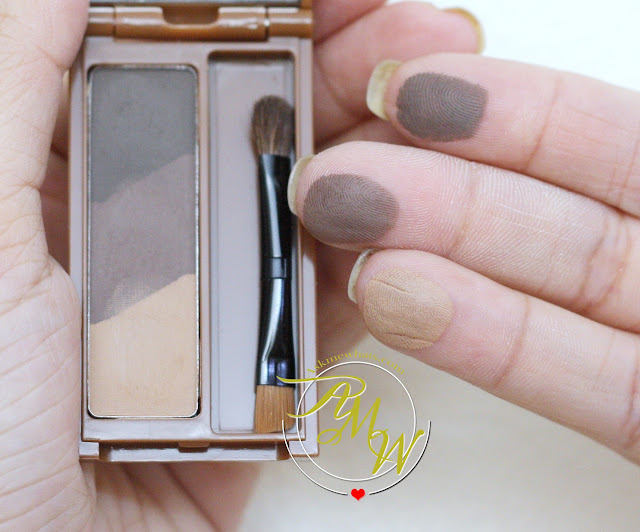 a swatch photo of Cathy Doll Triple Eyebrow Designing in 02 Natural Brown