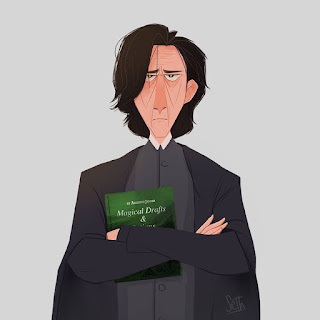 severus snape dibujo