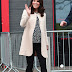 Effortlessly classy, 8 months pregnantKate Middleton rocks heels skinny jeans 