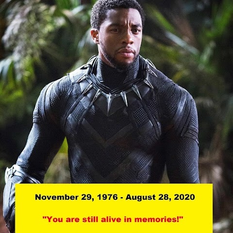 RIP Black Panther Actor Chadwick Boseman