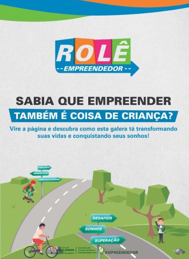 PREFEITURA DE BELO JARDIM E SEBRAE-PE PROMOVEM “ROLÊ EMPREENDEDOR” NA EMEI DULCE RAMOS NESTA QUARTA-FEIRA (14)