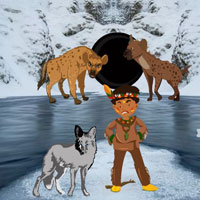Play WOW EscapeTribe Boy And Wolf 03