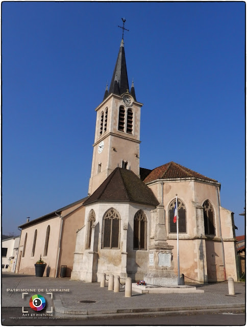 CUSTINES (54) - Eglise Saint-Léger (XIIe-XVIIIe siècle) (Extérieur)