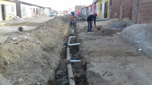 SERVIÇO DE SANEAMENTO DO BAIRRO SÃO RAFAEL TEM SEQUÊNCIA 