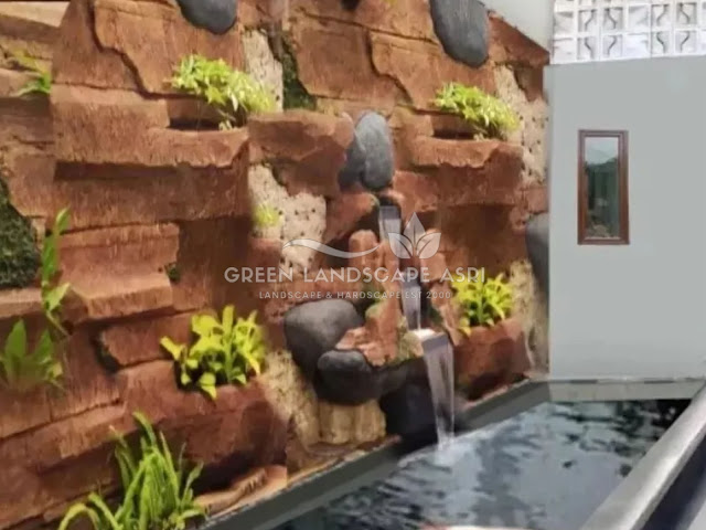 Jasa Pembuatan Relief Kolam Tebing Ngawi - Tukang Dekorasi Relief Profesional
