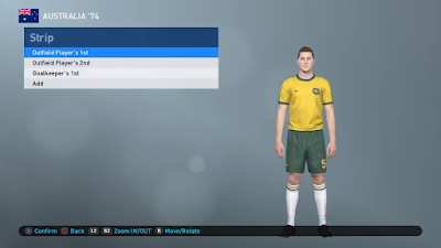 PES 2019 PS4 Classic Option File FIFA World Cup 1974 by Zsolt72