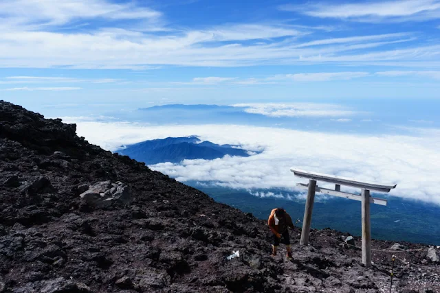 富士山・富士宮口山頂