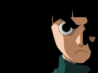 Foto Rock Lee, ninja taijutsu