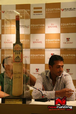 Rahul Bose and Mahesh Bhupati meet @ Charity Auction Press