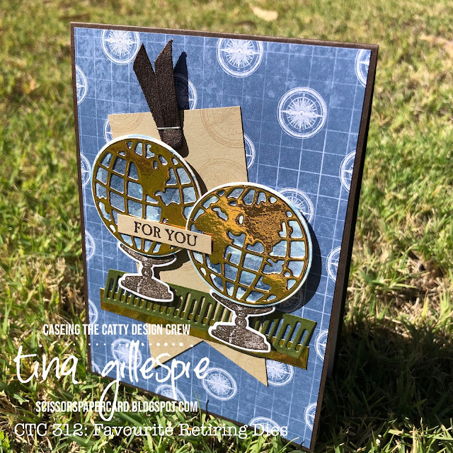 scissorspapercard, Stampin' Up!, CASEing The Catty, Beautiful World, A Good Man, World Map Dies, World Of Good SDSP