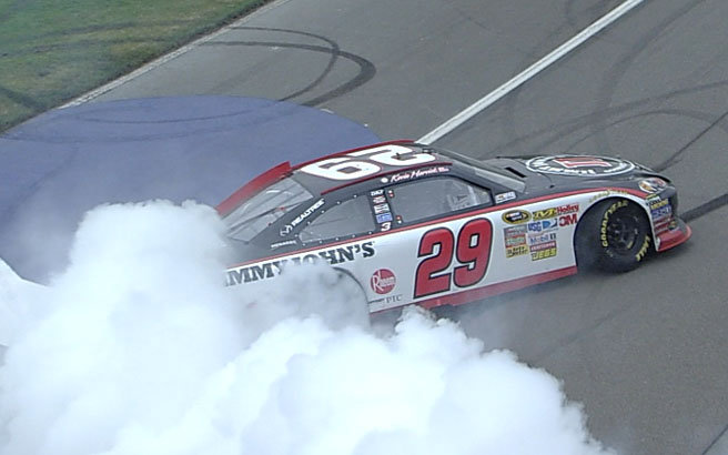 Harvick becomes the fifth different winner in five 2011 NASCAR races