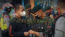 Peristiwa Aneh saat Polisi Kasar PPKM Lihat Isi Dompet Paspampres TNI