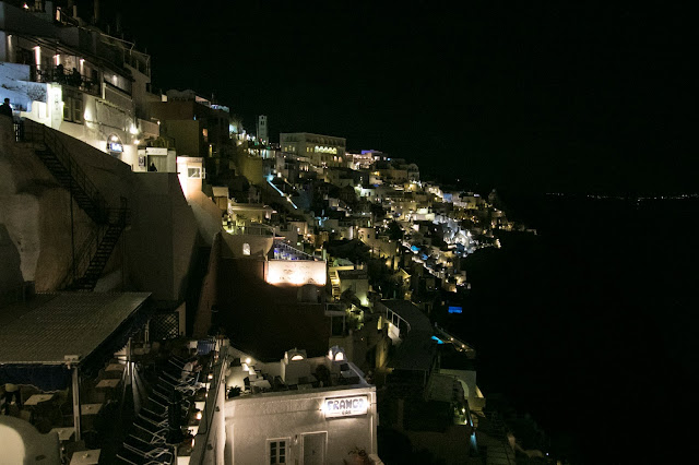 Fira di notte-Santorini