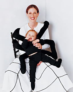 mum with child dressed as spider halloween Martha Stewart Liz and Pip Ltd