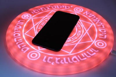 Magic Array Wireless Fast Charger, Is Kind Of Alchemy Circle That Can Charge Your Smartphone