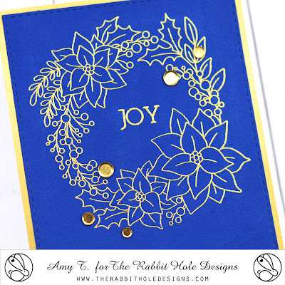 Merry & Bright Stamp Set illustrated by Tatsiana Zayats for The Rabbit Hole Designs #therabbitholedesignsllc #therabbitholedesigs #trhd