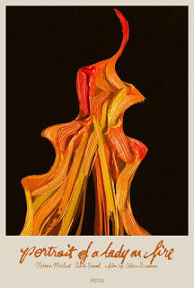 Cartel alternativo de 'Retrato de una mujer en llamas'