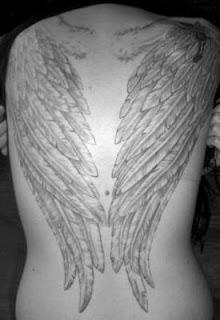 Angel Tattoo, Wings Tattoo, Back Body Tattoo, Back Piece Tattoo, Female Tattoo